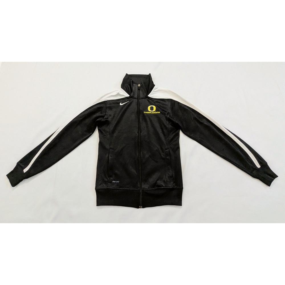 Oregon Ducks Cheerleader Nike Dri-Fit Full Zip Jacket Team Issued Womens Small